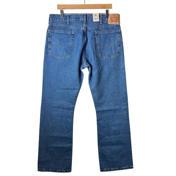 Levi’s Bootcut Jeans Mens Size 36 32 100% Cotton Casual Work Western Classic 517 - Picture 1 of 11